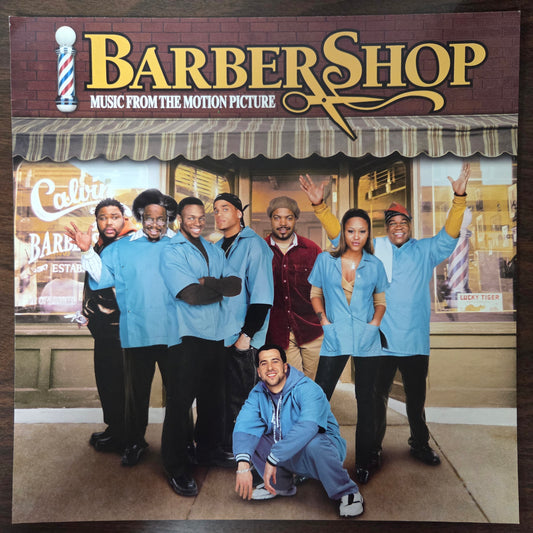 Barbershop: Music from the Motion Picture - 2002 Vintage Promotional Double-sided Album Cover Poster Flat
