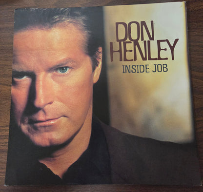 Don Henley "Inside Job" - 2000 Vintage Promotional Double-sided Album Cover Poster Flat