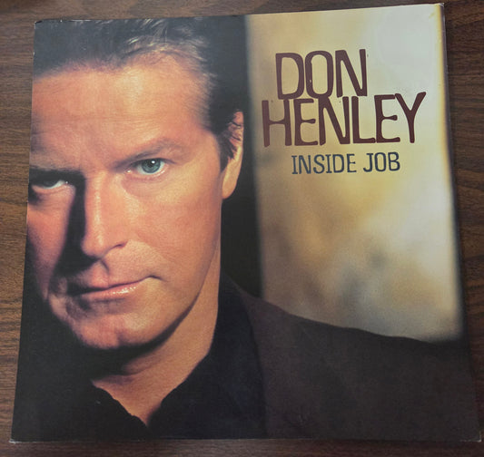 Don Henley "Inside Job" - 2000 Vintage Promotional Double-sided Album Cover Poster Flat