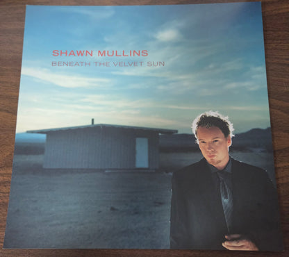 Shawn Mullins "Beneath the Velvet Sun" - 2000 Vintage Promotional Double-sided Album Cover Poster Flat