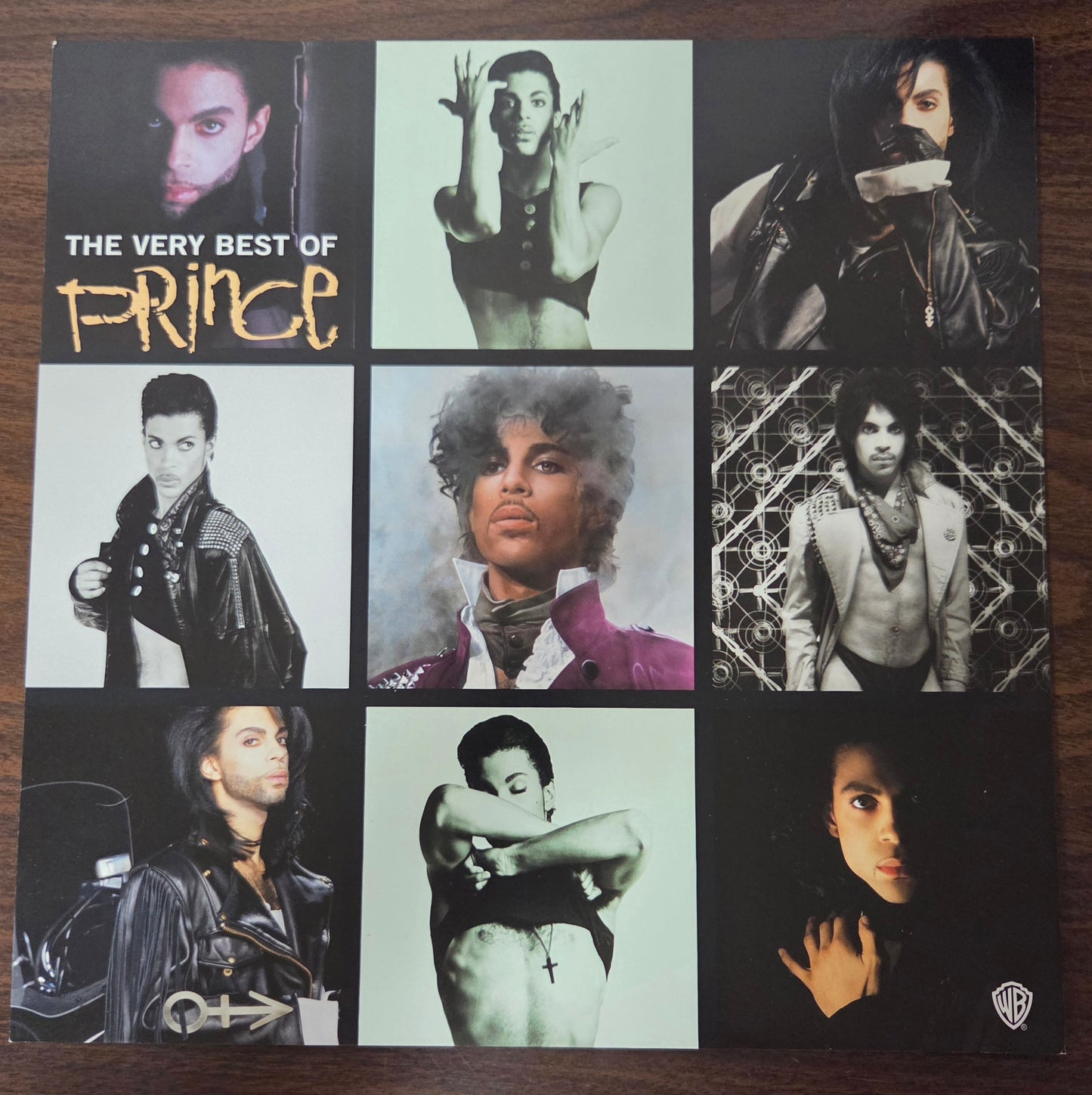 Prince "The Very Best of Prince" - 2001 Vintage Promotional Double-sided Album Cover Poster Flat