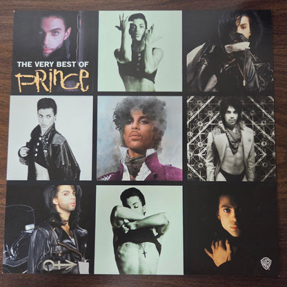Prince "The Very Best of Prince" - 2001 Vintage Promotional Double-sided Album Cover Poster Flat