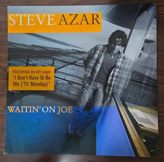 Steve Azar "Waitin' on Joe" - 2002 Vintage Promotional Double-sided Album Cover Poster Flat