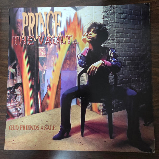 Prince - The Vault... Old Friends 4 Sale - Vintage Promotional Double-sided Album Cover Poster Flat