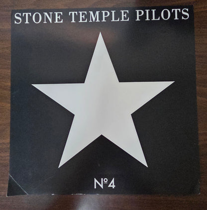 Stone Temple Pilots "No. 4" - 1999 Vintage Promotional Double-sided Album Cover Poster Flat