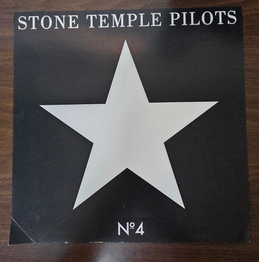 Stone Temple Pilots "No. 4" - 1999 Vintage Promotional Double-sided Album Cover Poster Flat
