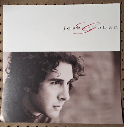 Josh Groban - 2001 Vintage Promotional Double-sided Album Cover Poster Flat