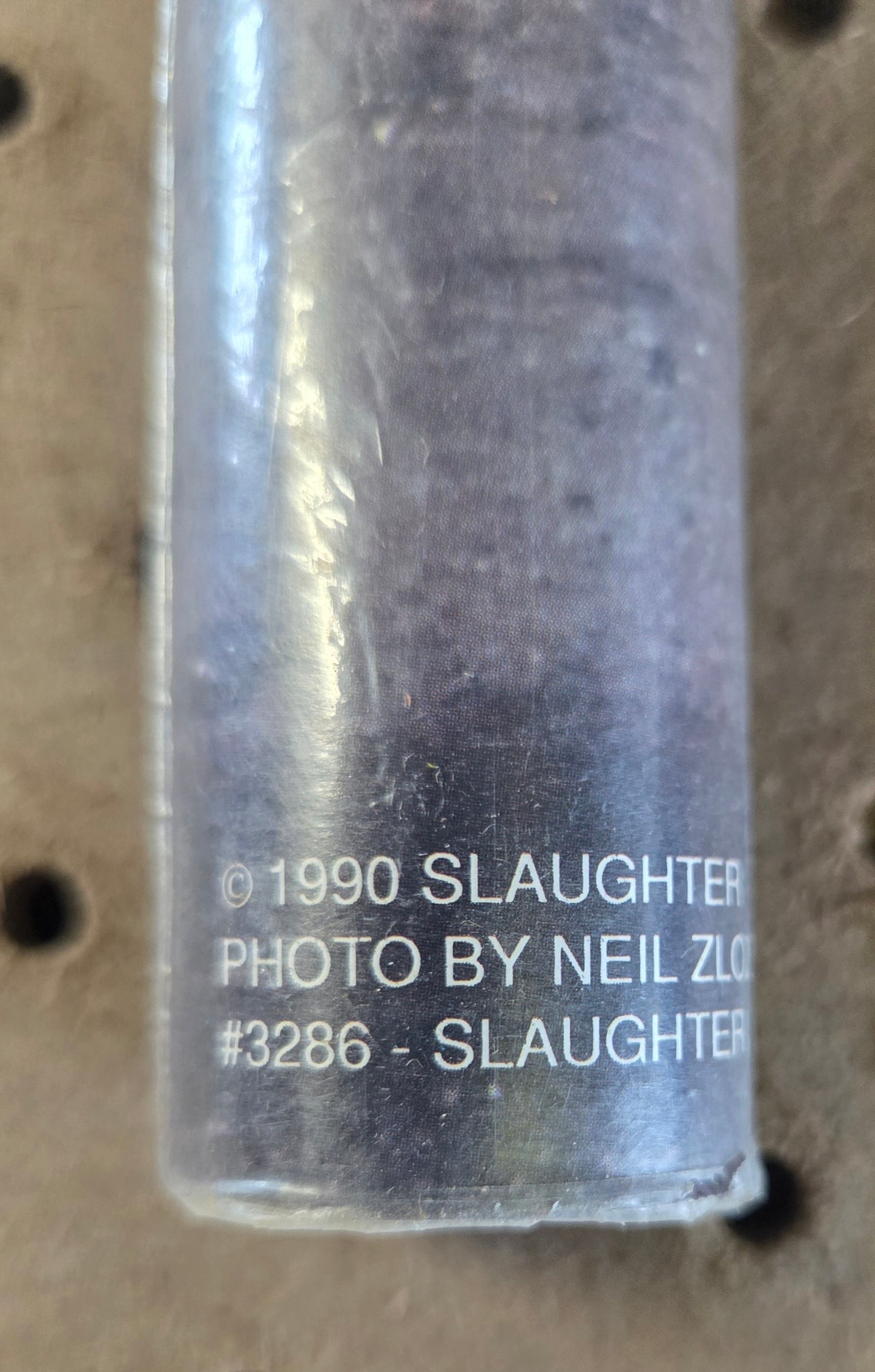 SLAUGHTER Poster #3286 UNOPENED Original Wrap 1990 MINT NOS