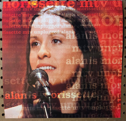 Alanis Morissette - MTV Unplugged - Vintage 12x12 Double-sided Album Cover Promo Poster