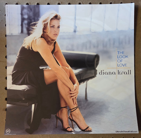 Diana Krall - The Look of Love - Vintage 12x12 Double-sided Album Cover Promo Poster