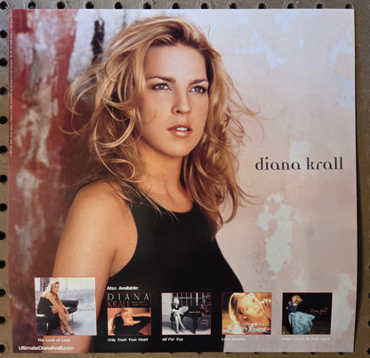 Diana Krall - The Look of Love - Vintage 12x12 Double-sided Album Cover Promo Poster
