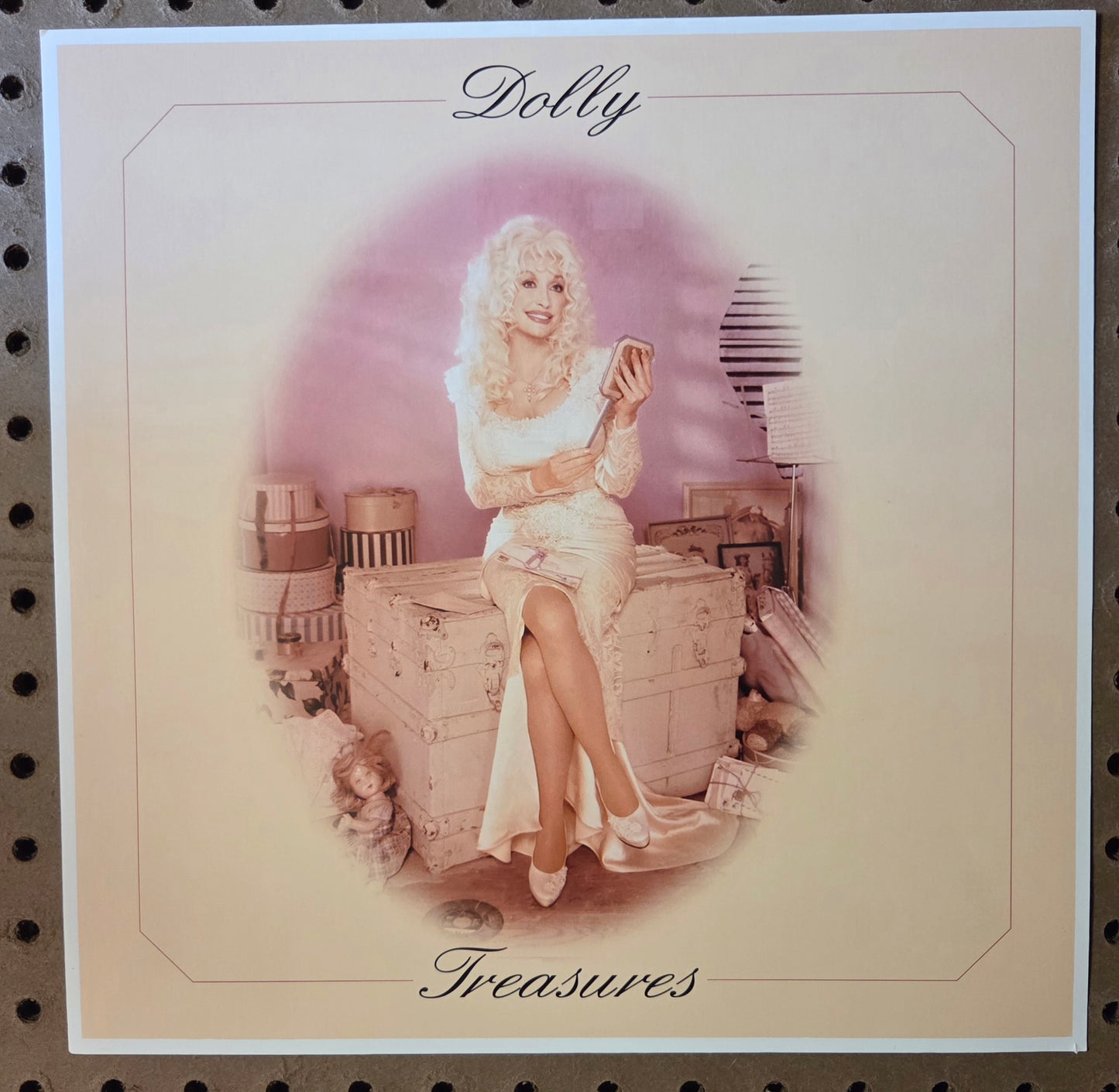 Dolly Parton - Treasures - Vintage 12x12 Double-sided Album Cover Promo Poster
