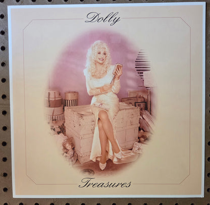Dolly Parton - Treasures - Vintage 12x12 Double-sided Album Cover Promo Poster