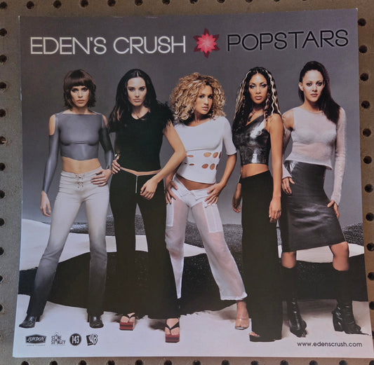 Eden's Crush - Popstars - Vintage 12x12 Double-sided Album Cover Promo Poster