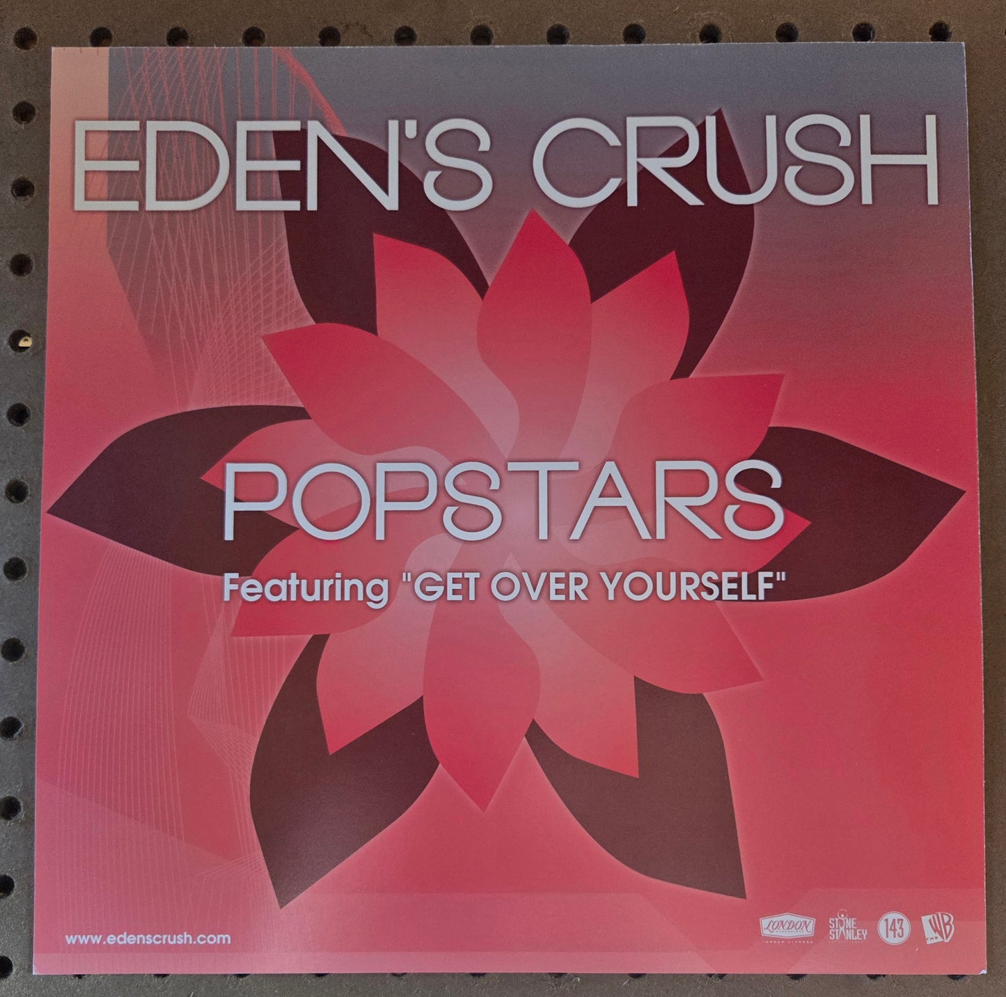 Eden's Crush - Popstars - Vintage 12x12 Double-sided Album Cover Promo Poster
