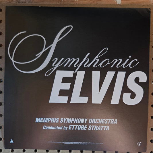 Elvis Presley - Symphonic Elvis - Vintage 12x12 Double-sided Album Cover Promo Poster