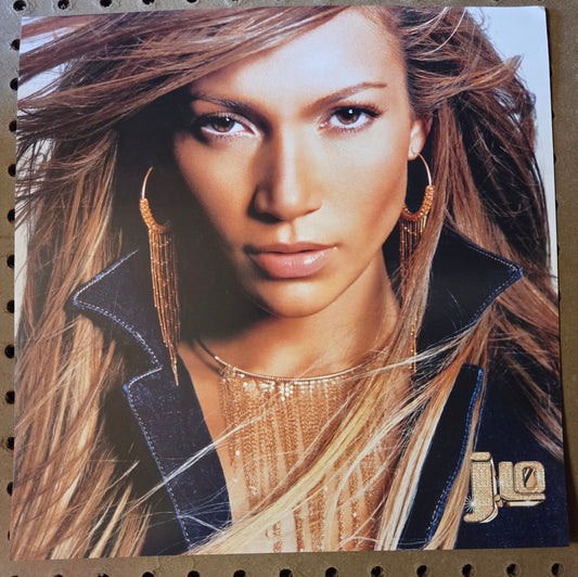 Jennifer Lopez - J.Lo - Vintage 12x12 Double-sided Album Cover Promo Poster