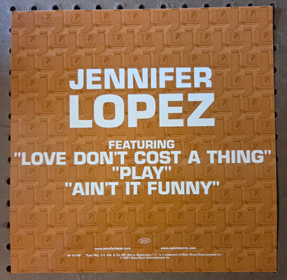 Jennifer Lopez - J.Lo - Vintage 12x12 Double-sided Album Cover Promo Poster