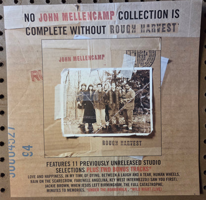 John Mellencamp - The Lonesome Jubilee - Vintage 12x12 Double-sided Album Cover Promo Poster