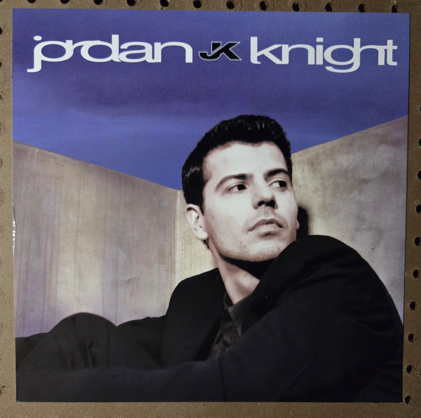 Jordan Knight - self-titled - Vintage 12x12 Double-sided Album Cover Promo Poster
