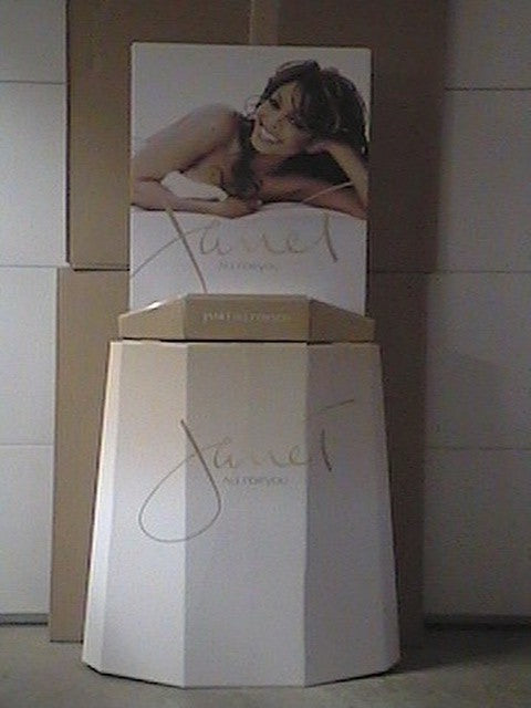 Janet Jackson - "All For You" Original Promotional Display