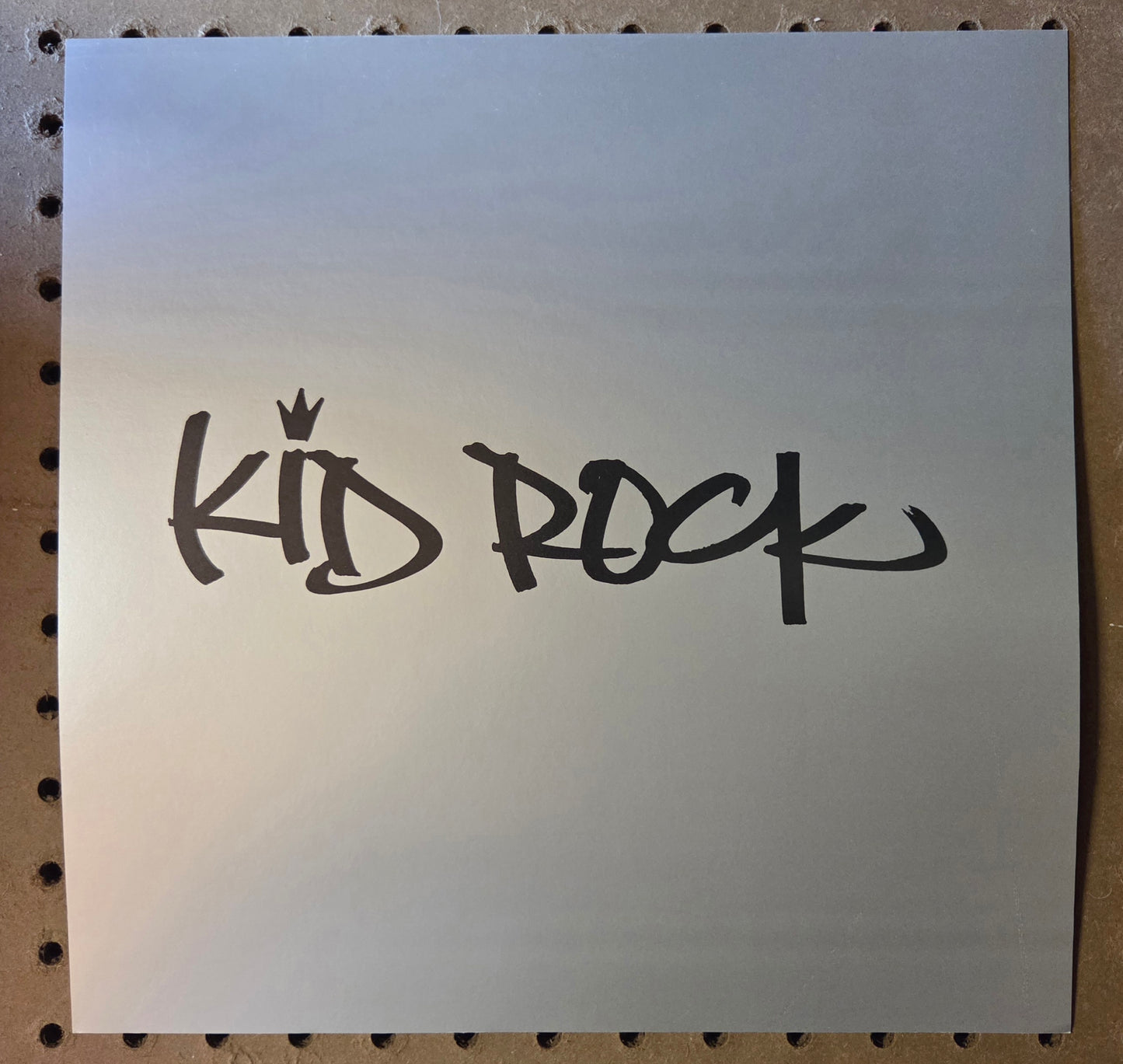 Kid Rock - Devil Without a Cause - Vintage 12x12 Double-sided Album Cover Promo Poster