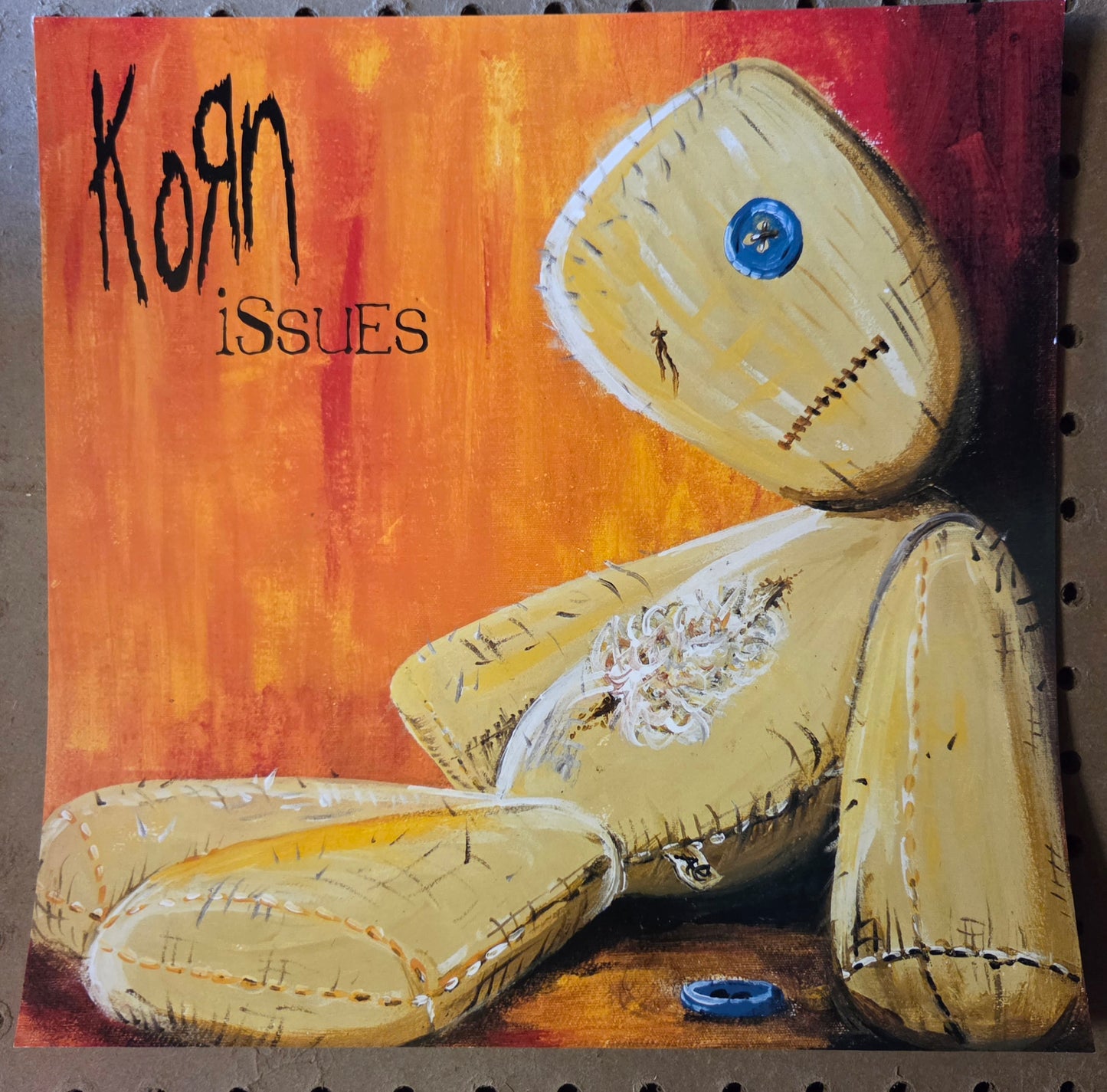 Korn - Issues - Vintage 12x12 Double-sided Album Cover Promo Poster