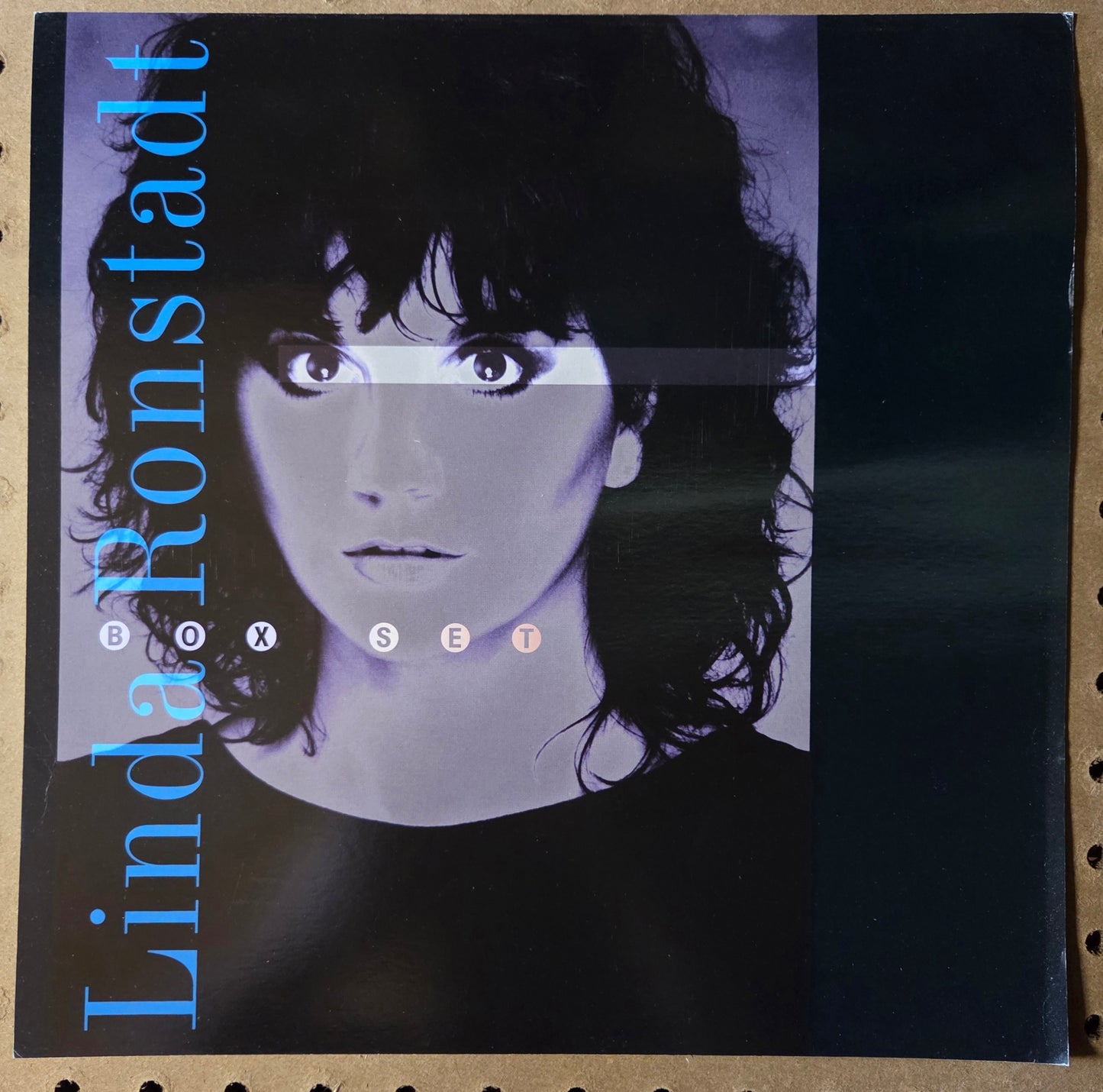 Linda Ronstadt - self-titled - Vintage 12x12 Double-sided Album Cover Promo Poster