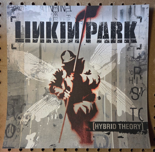 Linkin Park - Hybrid Theory - Vintage 12x12 Double-sided Album Cover Promo Poster