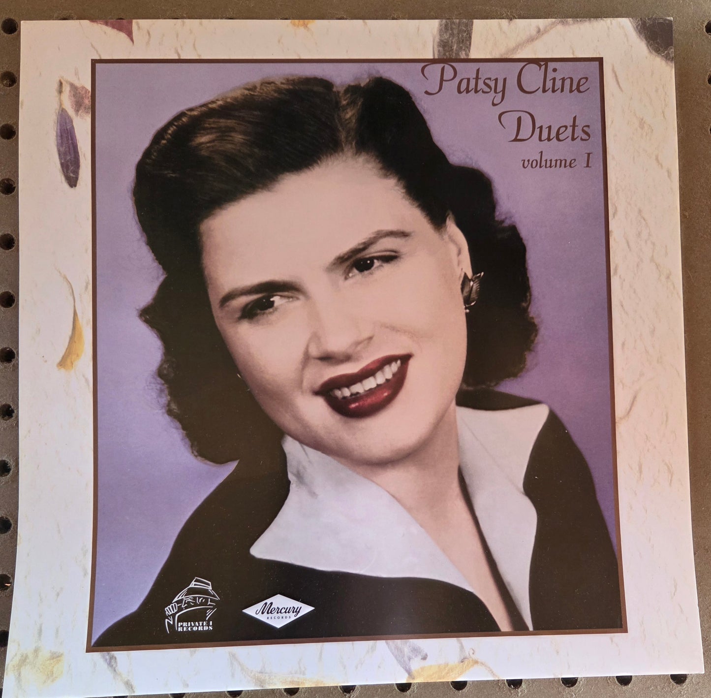 Patsy Cline - Duets - Vintage 12x12 Double-sided Album Cover Promo Poster