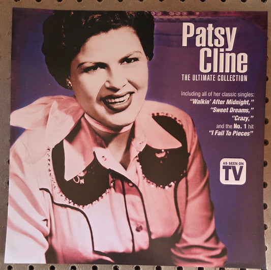 Patsy Cline - The Ultimate Collection - Vintage 12x12 Double-sided Album Cover Promo Poster