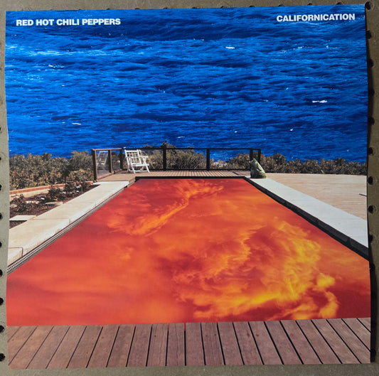 Red Hot Chili Peppers - Californication - Vintage 12x12 Double-sided Album Cover Promo Poster