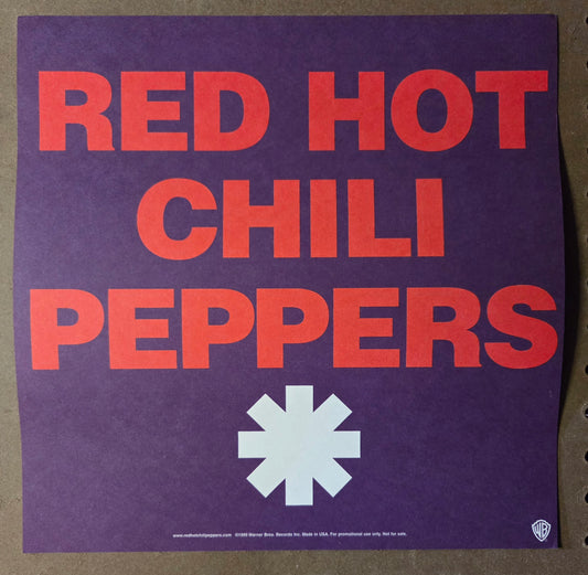 Red Hot Chili Peppers - Californication - Vintage 12x12 Double-sided Album Cover Promo Poster