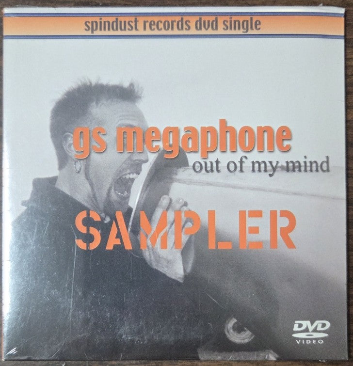GS Megaphone Out Of My Mind DVD Single Sampler Spindust Records 2001 NEW SEALED