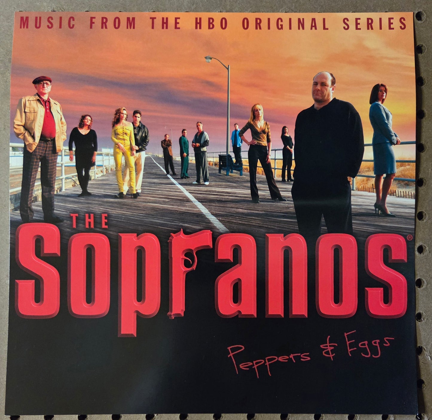 The Sopranos - Peppers & Eggs - Vintage 12x12 Double-sided Album Cover Promo Poster
