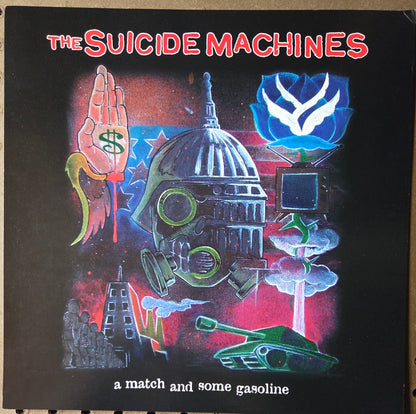 The Suicide Machines - A Match and Some Gasoline - Vintage 12x12 Double-sided Album Cover Promo Poster