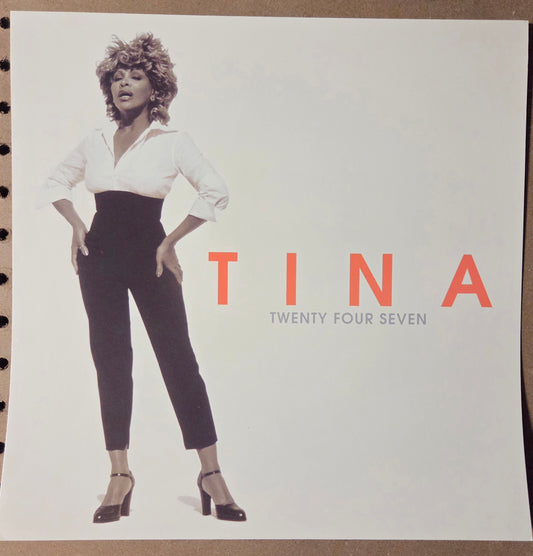 Tina Turner - Twenty Four Seven - Vintage 12x12 Double-sided Album Cover Promo Poster