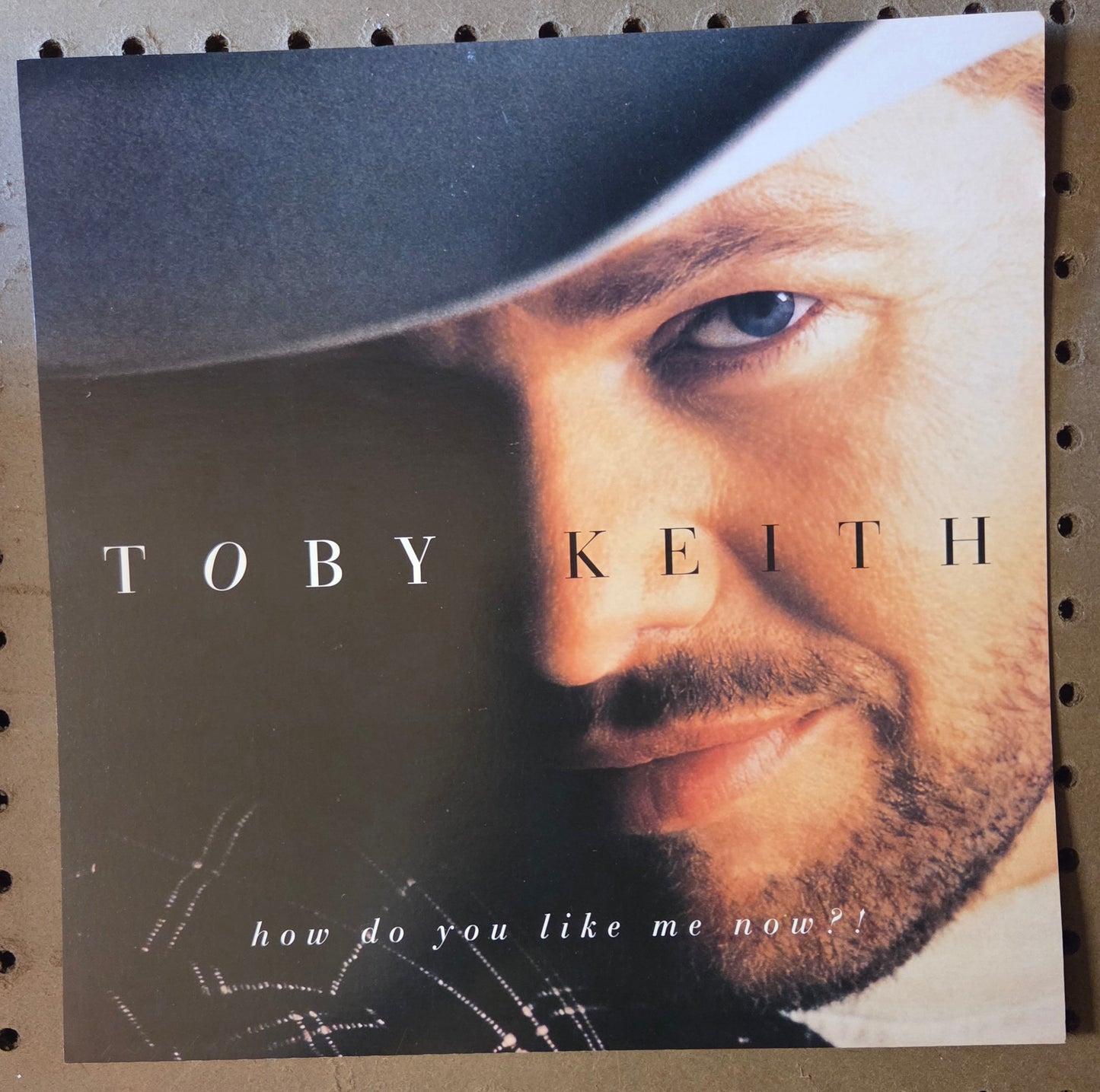 Toby Keith - How Do You Like Me Now?! - Vintage 12x12 Double-sided Album Cover Promo Poster