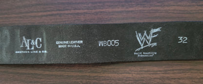 WWF/WWE Genuine Leather Belt - Stone Cold Steve Austin - Class of 3:16 (Officially Licensed) - Size 32