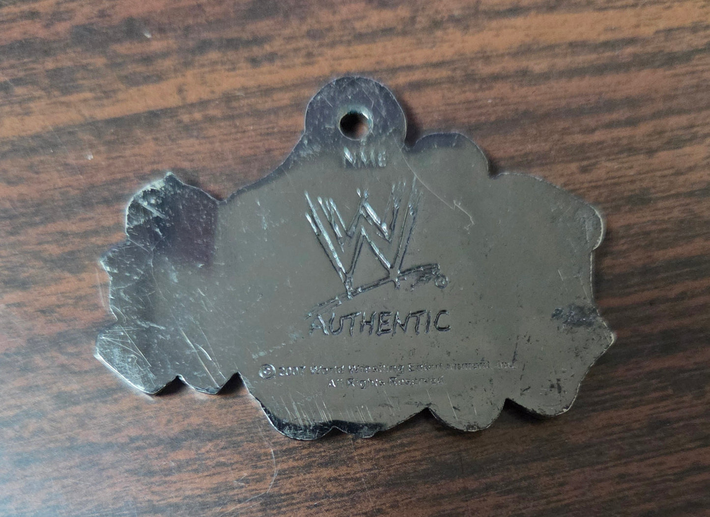 WWF/WWE Genuine Metal Pendant Medallion - Shawn Michaels "HBK" (Officially Licensed)