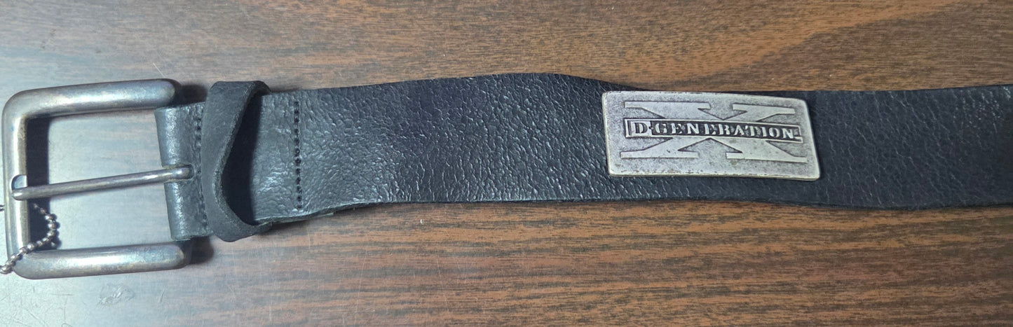 WWF/WWE Genuine Leather Belt - D-Generation X (Officially Licensed) - Size 32