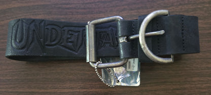 WWF/WWE Genuine Leather Belt - Undertaker (Officially Licensed) - Size 32