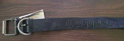 WWF/WWE Genuine Leather Belt - Undertaker (Officially Licensed) - Size 32