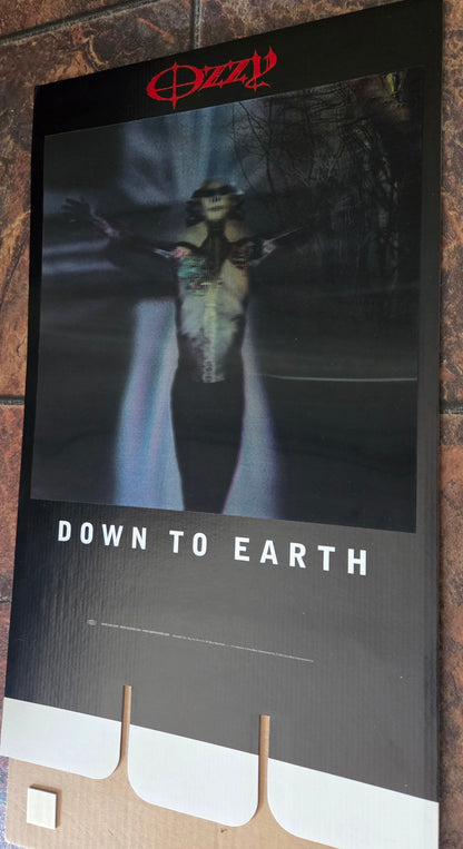 Ozzy Osbourne - Down to Earth Original Promotional Display - TOP ONLY