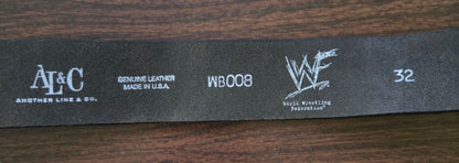 WWF/WWE Genuine Leather Belt - Stone Cold Steve Austin (Officially Licensed) - Size 32
