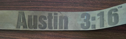 WWF/WWE Genuine Leather Belt - Stone Cold Steve Austin - Austin 3:16 (Officially Licensed) - Size 32