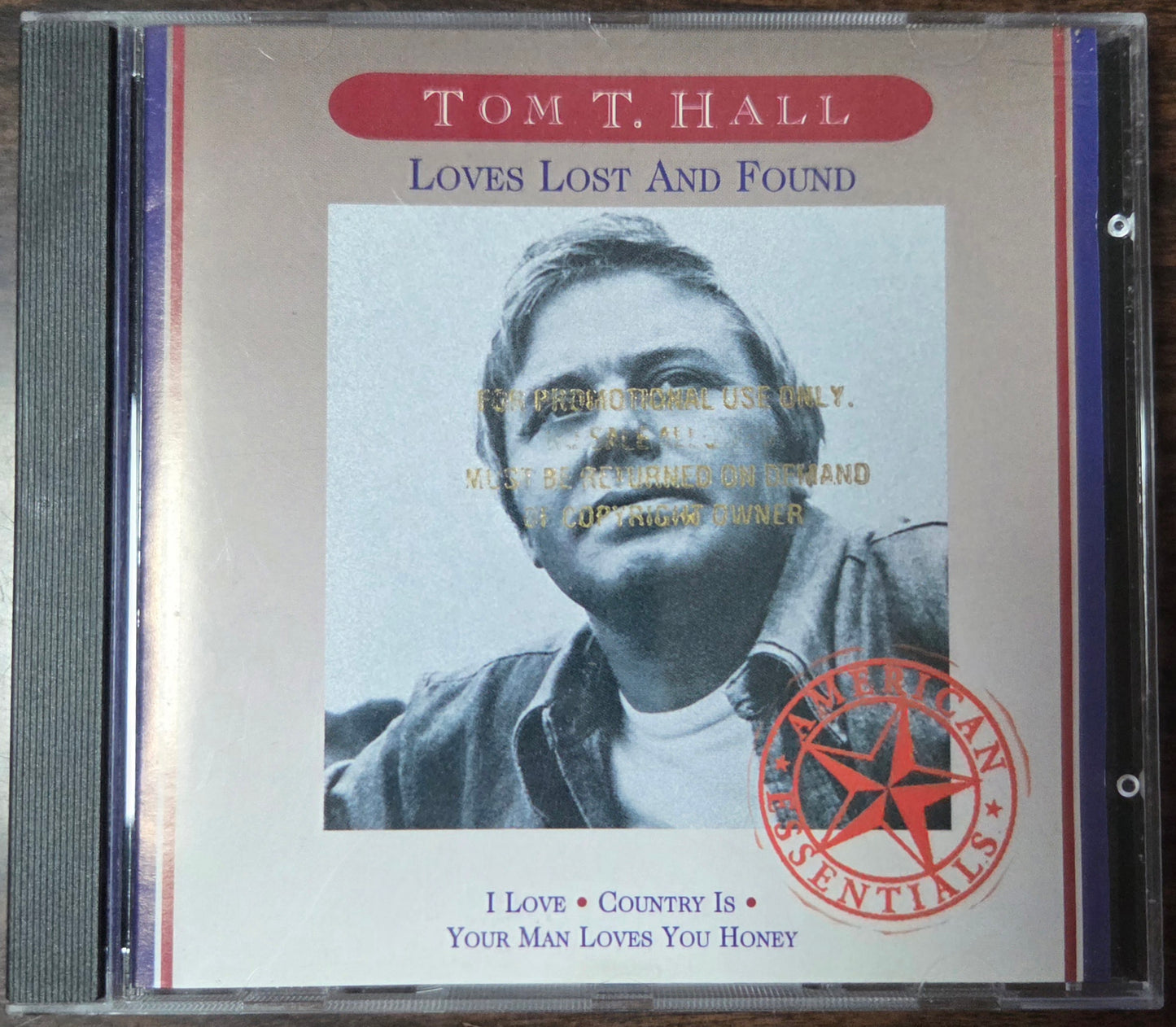 Tom T. Hall - Loves Lost and Found (Audio CD, 1995) – Promo Rare Out-of-Print Country