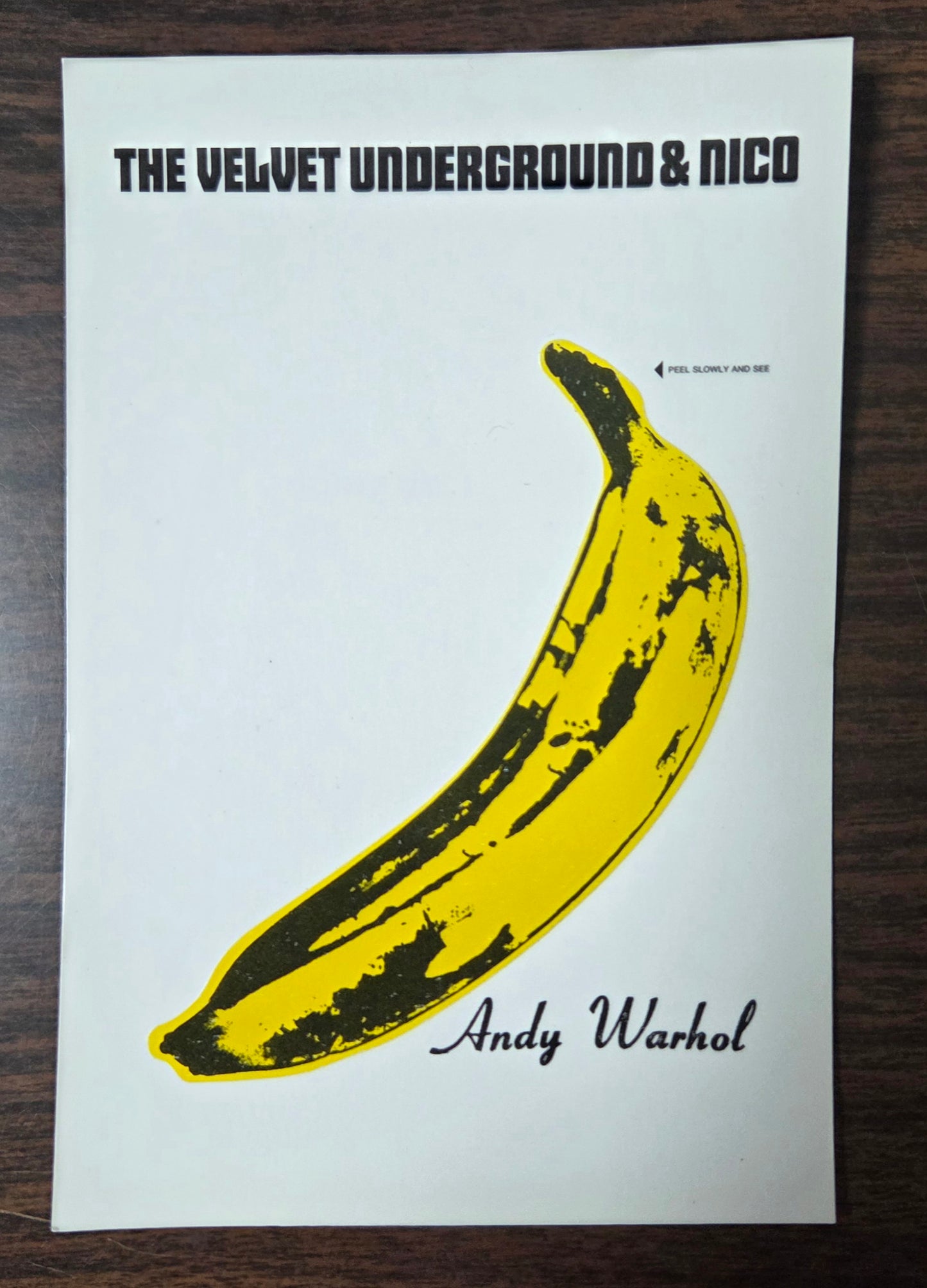 Velvet Underground & Nico Deluxe Edition Promo Sticker Vintage 2002 – Andy Warhol