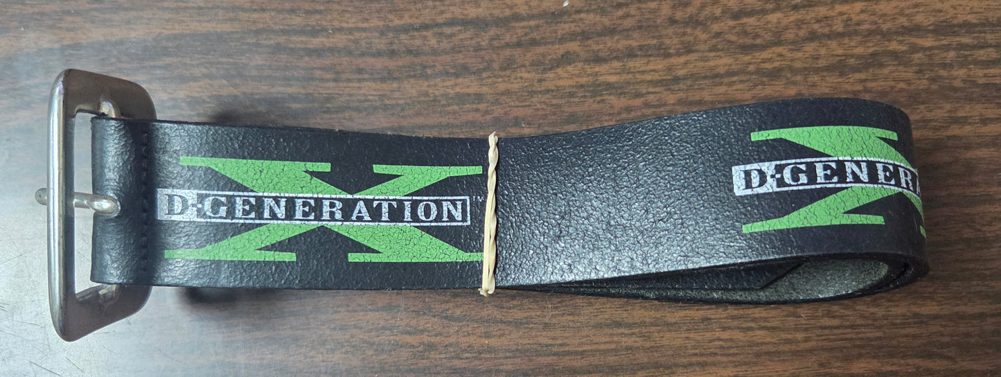 WWF/WWE Genuine Leather Belt - D-Generation X (Officially Licensed) - Size 34