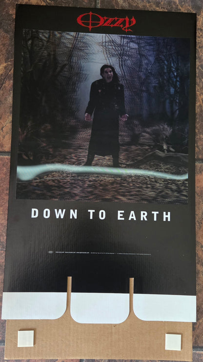 Ozzy Osbourne - Down to Earth Original Promotional Display - TOP ONLY
